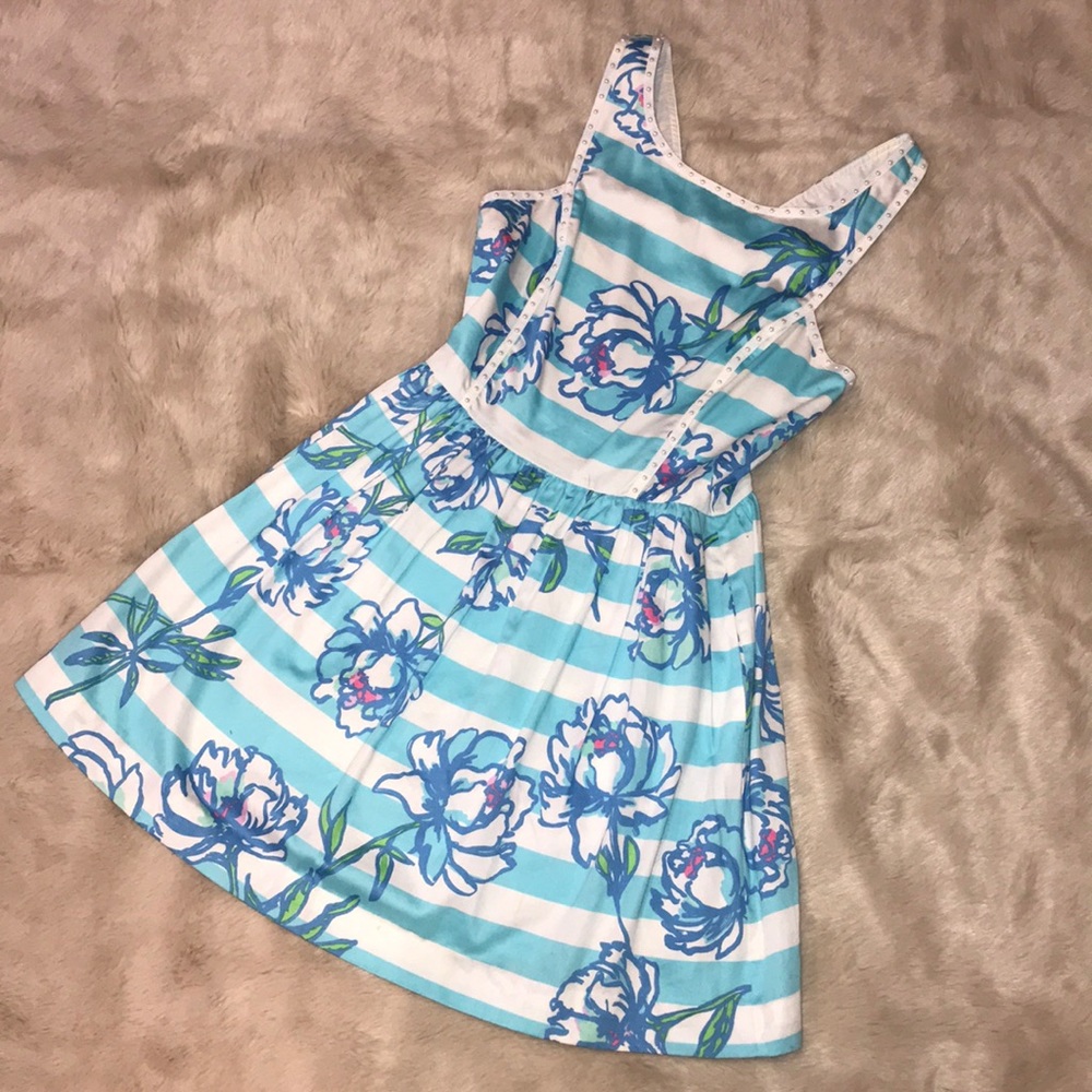 Fun & Floral Lilly Pulitzer Dress Size 2